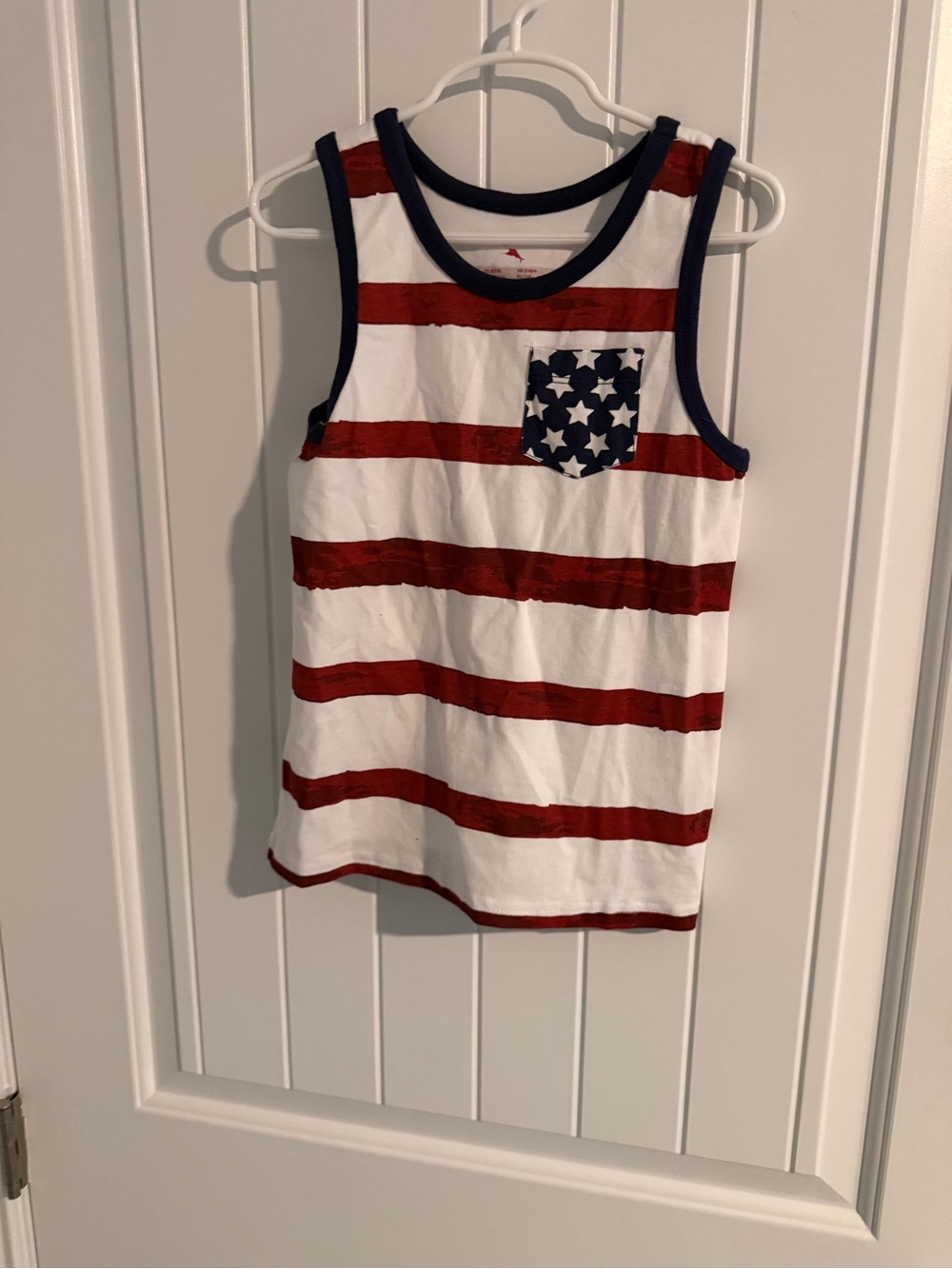 Tommy Bahama Boys’ American Flag Tank Top – Size 5/6